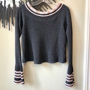 Abound Cotton Knit Crop Sweater